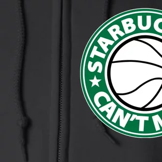 Starbuckets Can't Miss Basketball Full Zip Hoodie