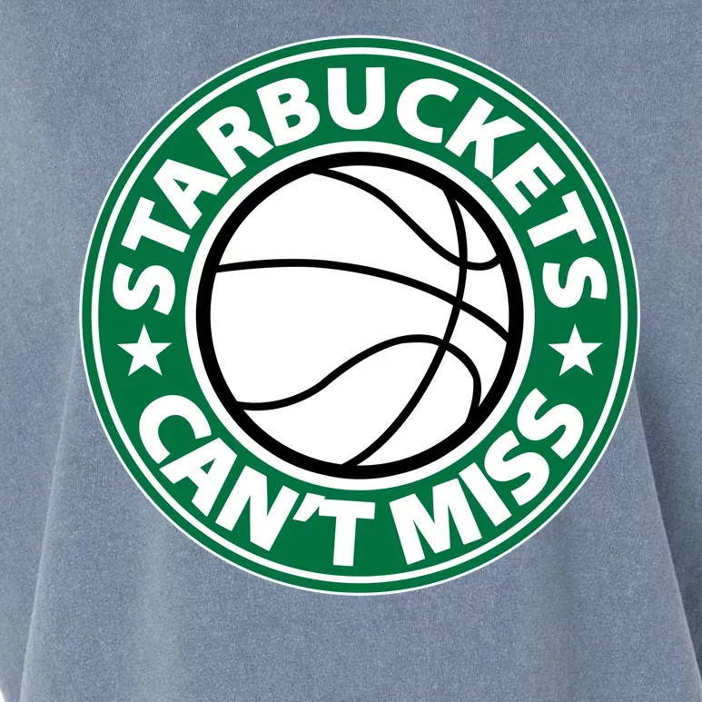 Starbuckets Can't Miss Basketball Garment-Dyed Women's Muscle Tee