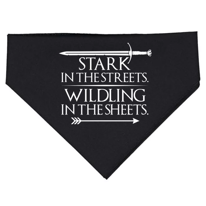 Stark In The Streets Wildling In The Sheets USA-Made Doggie Bandana