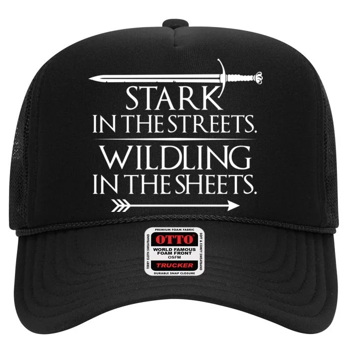 Stark In The Streets Wildling In The Sheets High Crown Mesh Trucker Hat