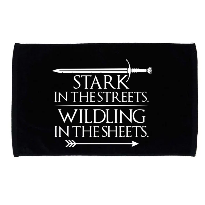 Stark In The Streets Wildling In The Sheets Microfiber Hand Towel