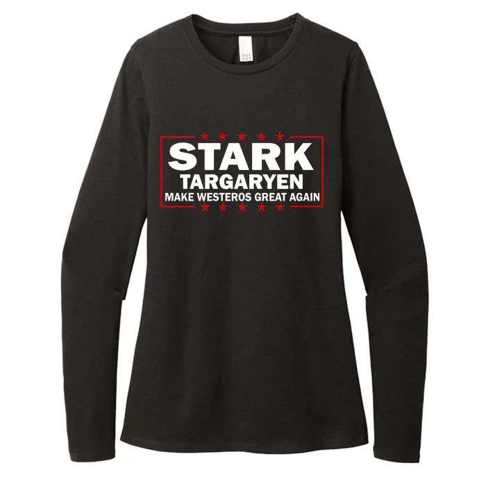 Stark Targaryen Make Westeros Great Again Womens CVC Long Sleeve Shirt