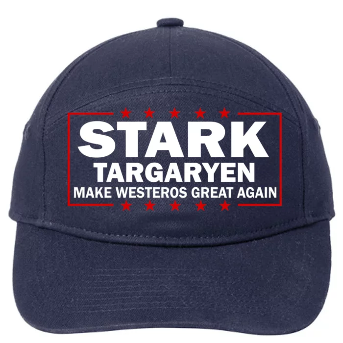 Stark Targaryen Make Westeros Great Again 7-Panel Snapback Hat