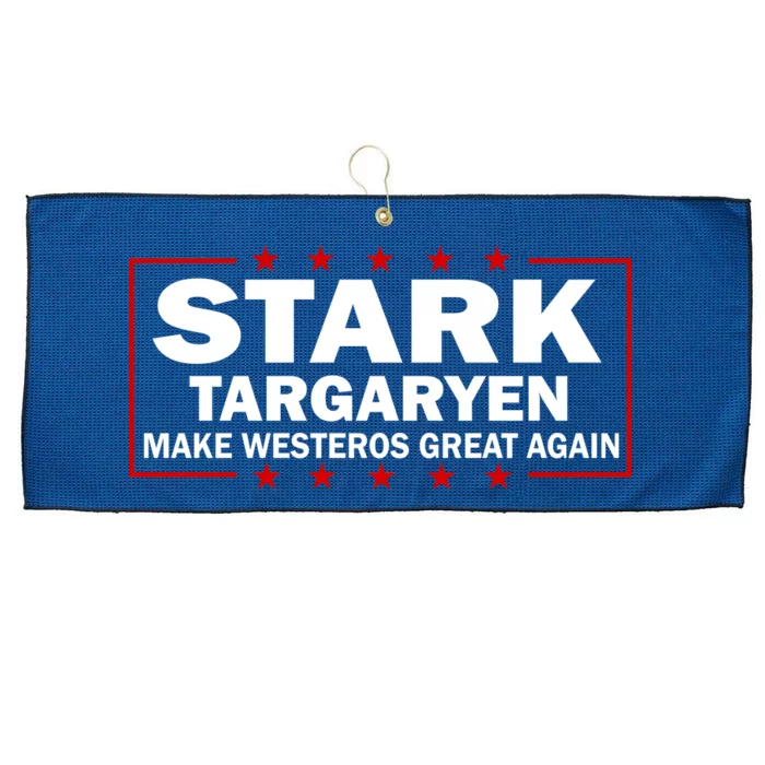 Stark Targaryen Make Westeros Great Again Large Microfiber Waffle Golf Towel