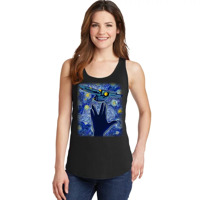 Starry Flight Ladies Essential Tank