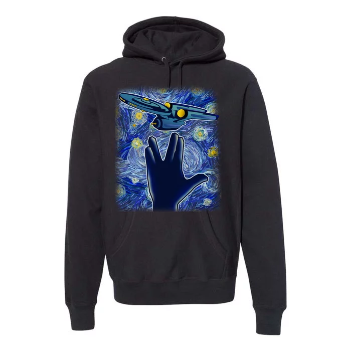 Starry Flight Premium Hoodie