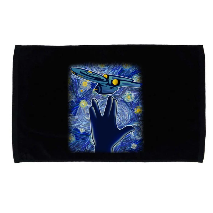 Starry Flight Microfiber Hand Towel