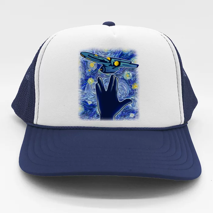 Starry Flight Trucker Hat