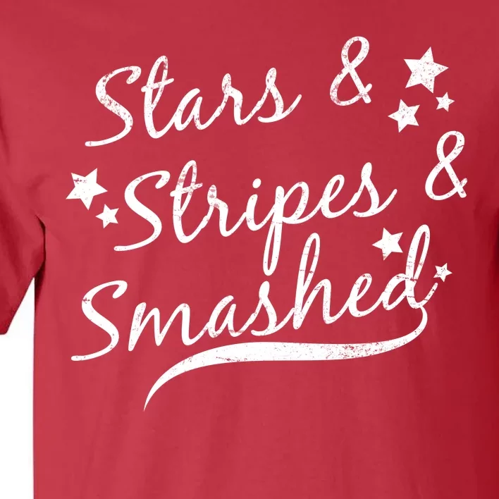 Stars Stripes And Smashed Tall T-Shirt