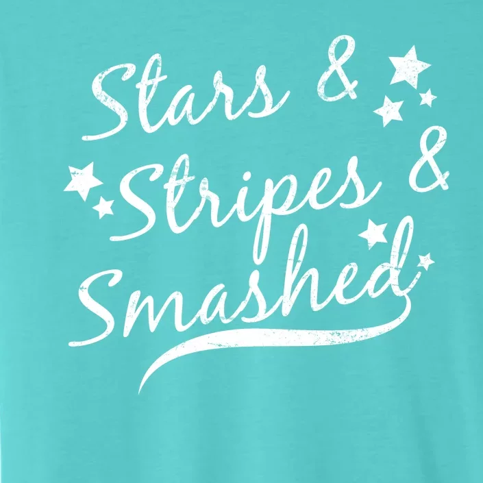 Stars Stripes And Smashed ChromaSoft Performance T-Shirt