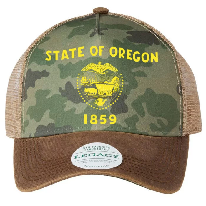 State of Oregon 1859 Legacy Tie Dye Trucker Hat