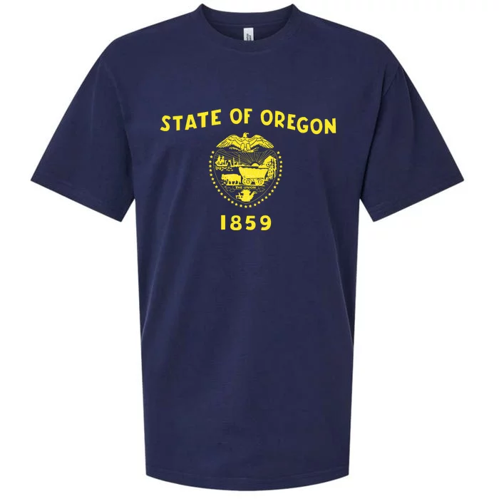 State of Oregon 1859 Sueded Cloud Jersey T-Shirt