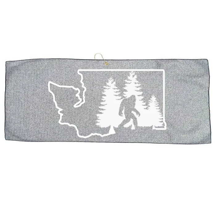 State Of Washington Big Foot Large Microfiber Waffle Golf Towel