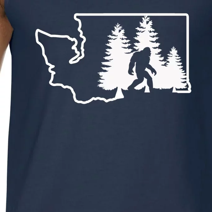 State Of Washington Big Foot Comfort Colors® Tank Top