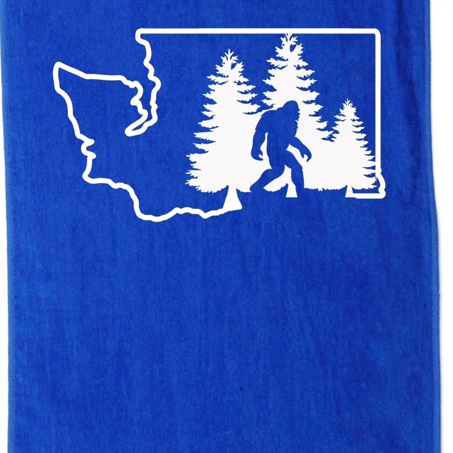 State Of Washington Big Foot Platinum Collection Golf Towel