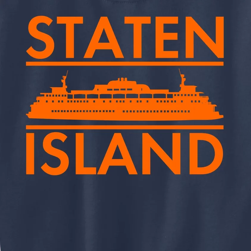 Staten Island Ferry New York Kids Sweatshirt