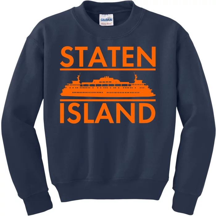 Staten Island Ferry New York Kids Sweatshirt