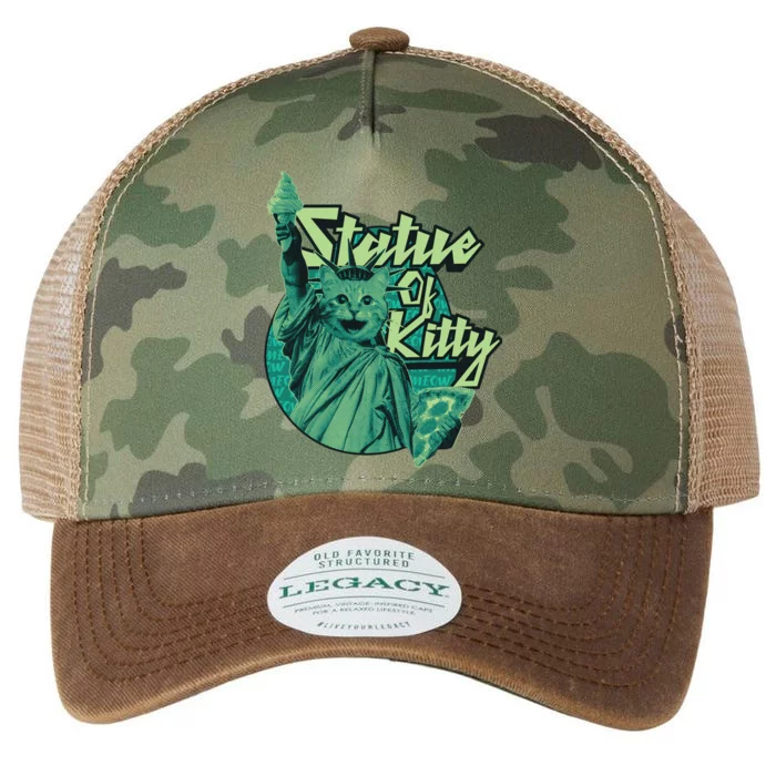 Statue Of Kitty Legacy Tie Dye Trucker Hat