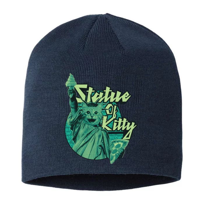 Statue Of Kitty 8 1/2in Sustainable Knit Beanie