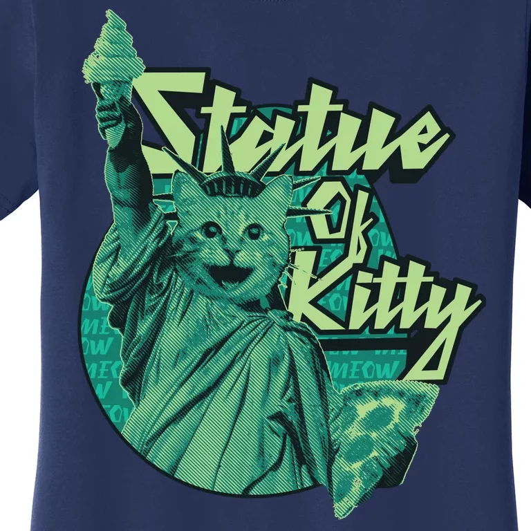 Statue Of Kitty Women's T-Shirt