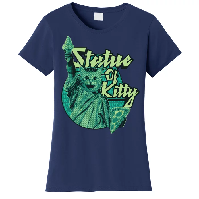 Statue Of Kitty Women's T-Shirt