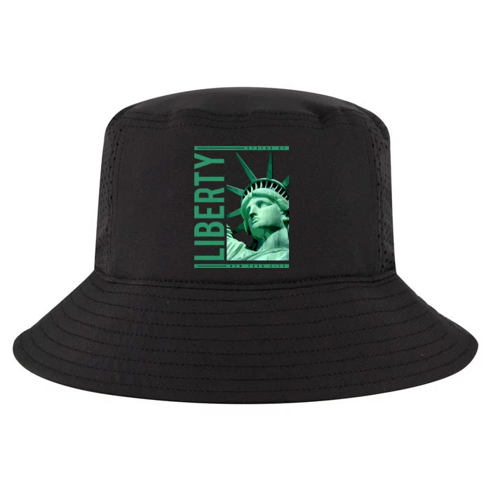 Statue of Liberty Cool Comfort Performance Bucket Hat