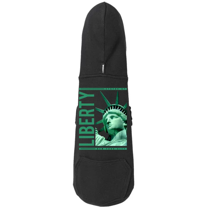 Statue of Liberty Doggie 3-End Fleece Hoodie