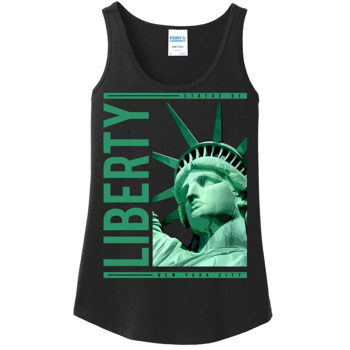 Statue of Liberty Ladies Essential Tank