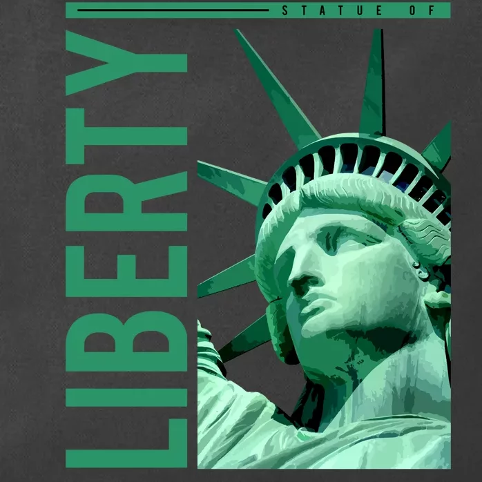 Statue of Liberty Zip Tote Bag