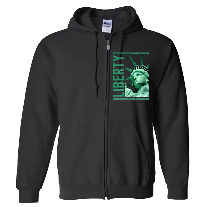 Statue of Liberty Full Zip Hoodie