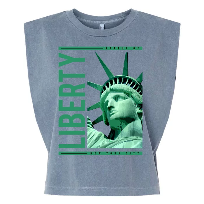 Statue of Liberty Garment-Dyed Women's Muscle Tee