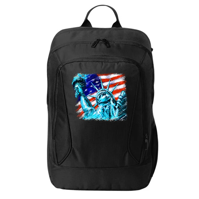 Statue Of Liberty USA City Backpack