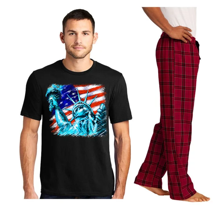 Statue Of Liberty USA Pajama Set