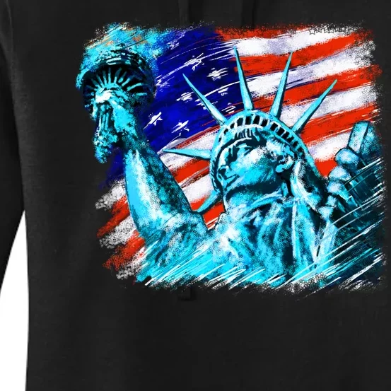 Statue Of Liberty USA Women's Pullover Hoodie