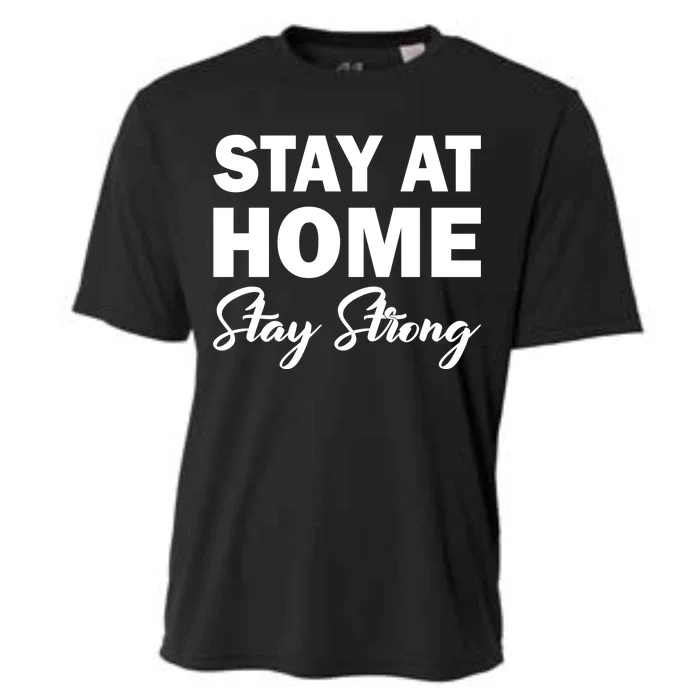 Stay At Home Stay Strong Cooling Performance Crew T-Shirt