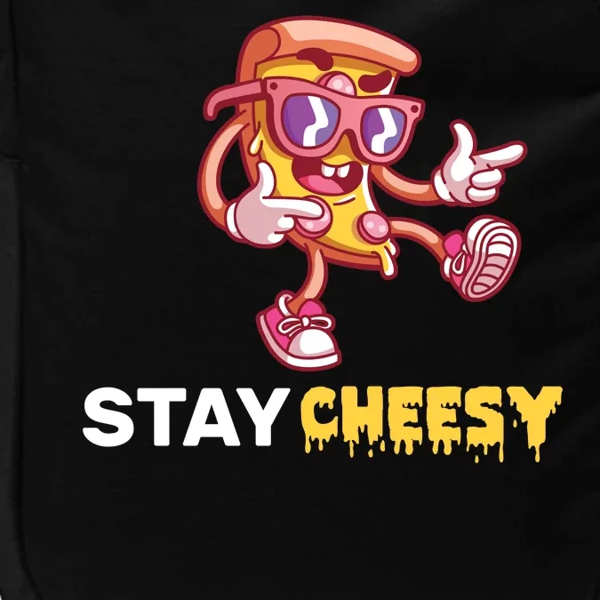 Stay Cheesy Pizza Impact Tech Backpack