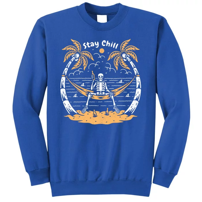 Stay Chill Skeleton Sweatshirt