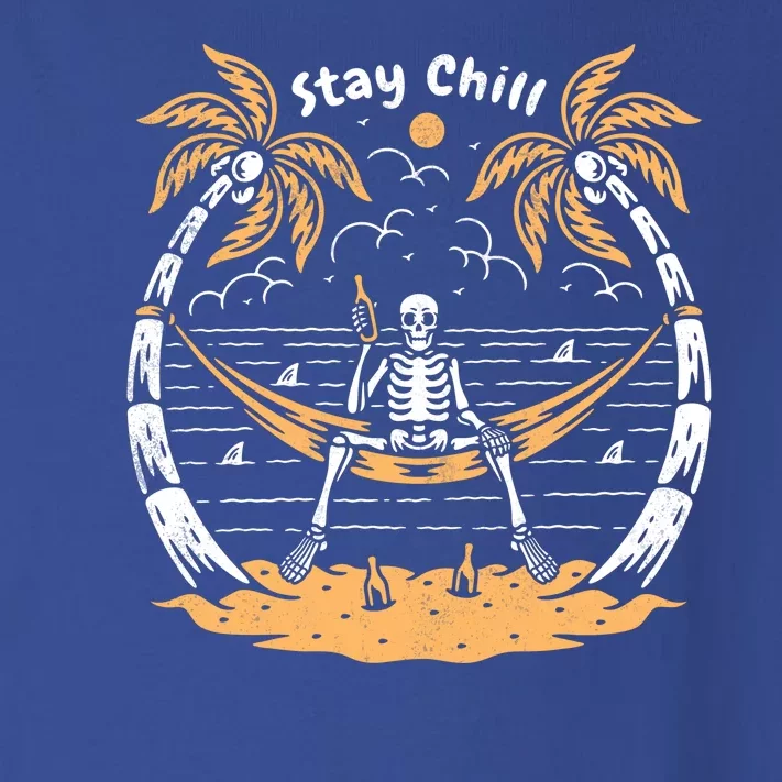 Stay Chill Skeleton Toddler Long Sleeve Shirt