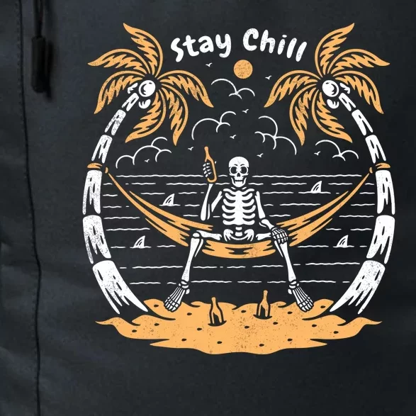 Stay Chill Skeleton Daily Commute Backpack