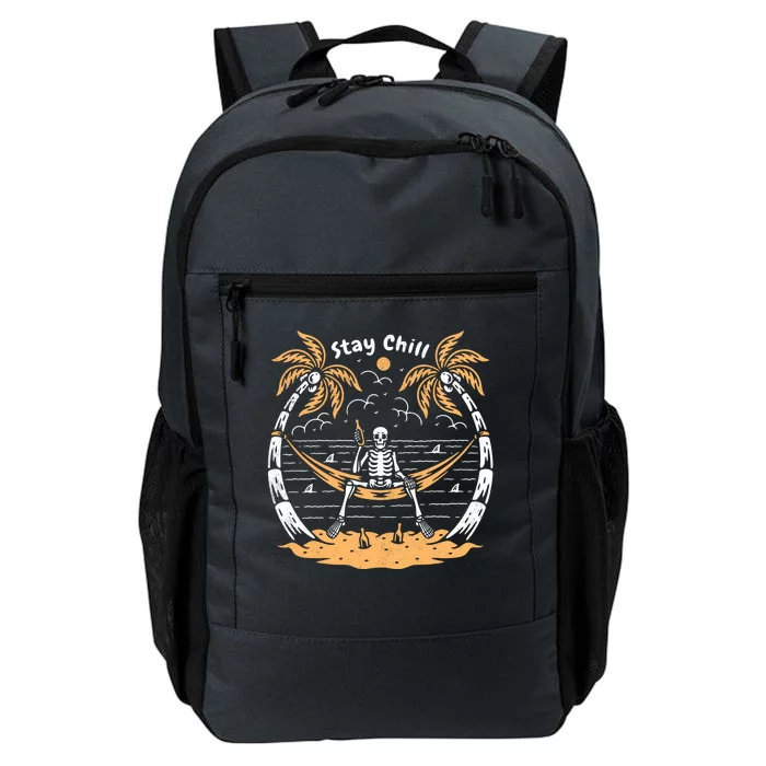 Stay Chill Skeleton Daily Commute Backpack