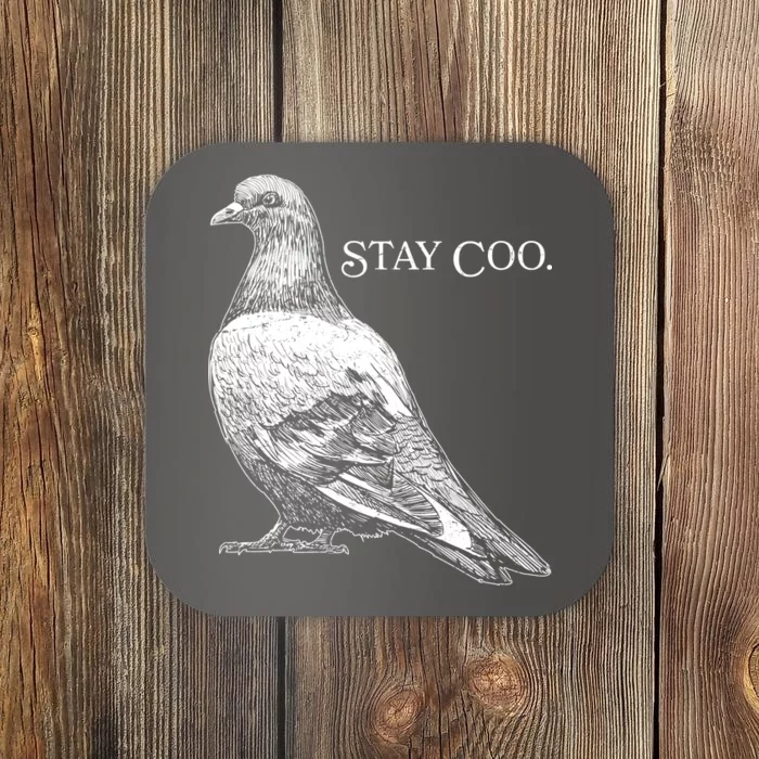 Stay Coo Pigeon Coaster