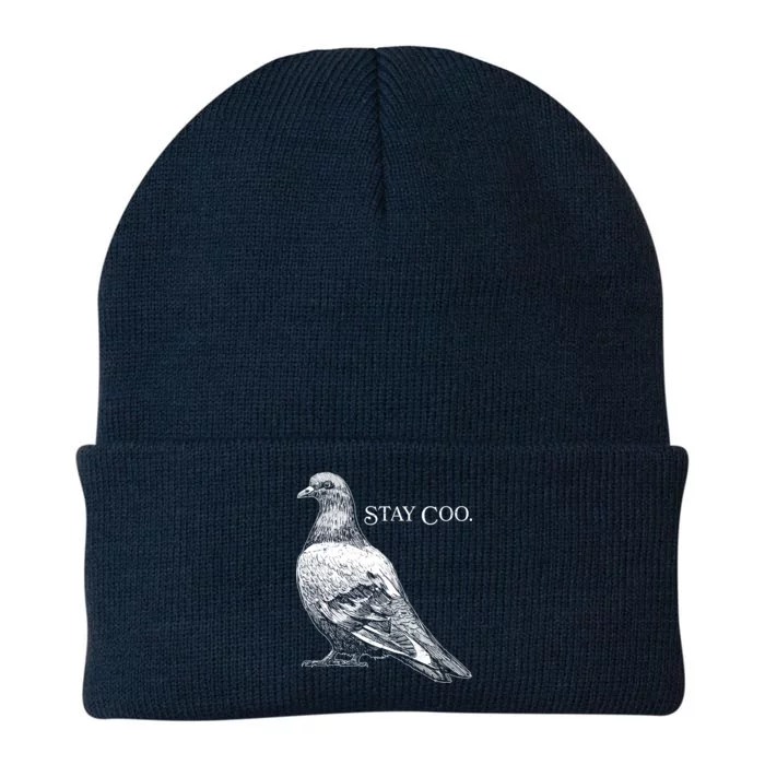 Stay Coo Pigeon Knit Cap Winter Beanie