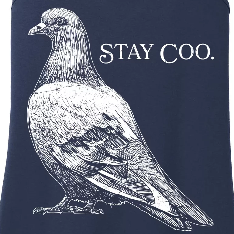 Stay Coo Pigeon Ladies Essential Tank