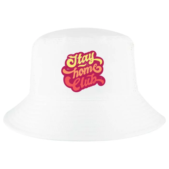 Stay Home Club Cool Comfort Performance Bucket Hat