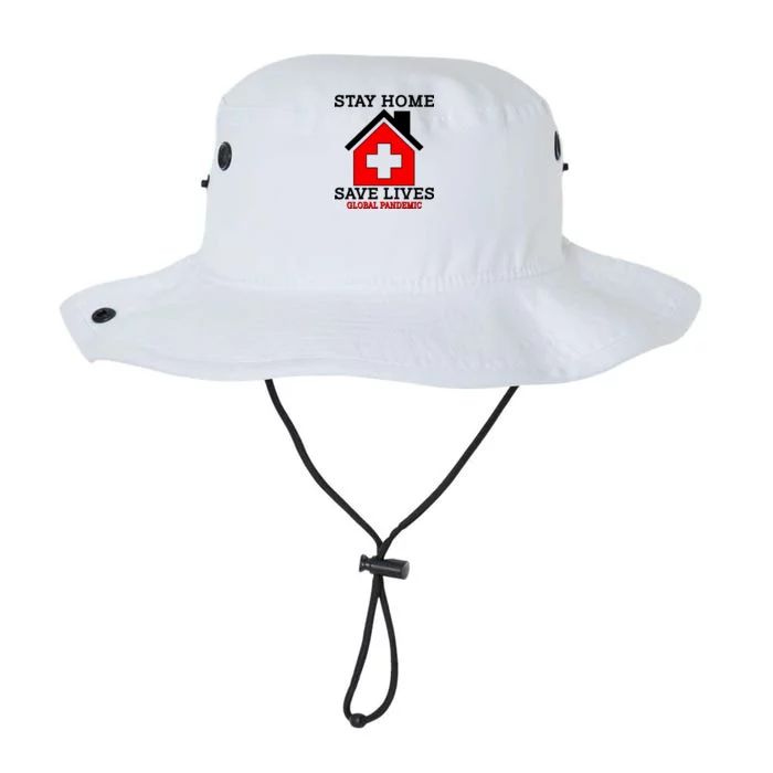 Stay Home Save Lives Global Pandemic Legacy Cool Fit Booney Bucket Hat