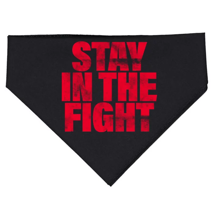 Stay In The Fight Washington D.C. Baseball Fan USA-Made Doggie Bandana