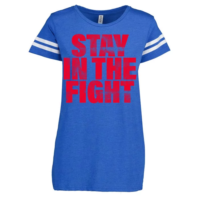 Stay In The Fight Washington D.C. Baseball Fan Enza Ladies Jersey Football T-Shirt