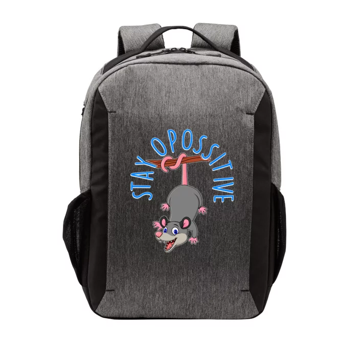 Stay Opossitive Vector Backpack