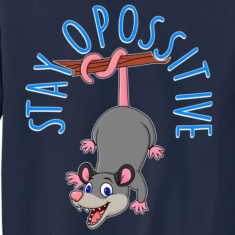 Stay Opossitive Tall Sweatshirt