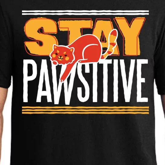 Stay Pawsitive Pajama Set